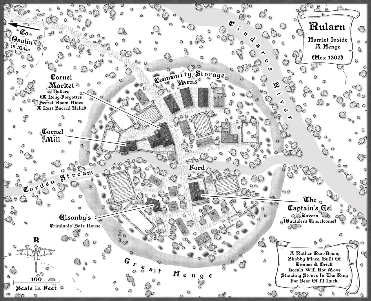 Nibirum Map: rularn hamlet by Wyvern